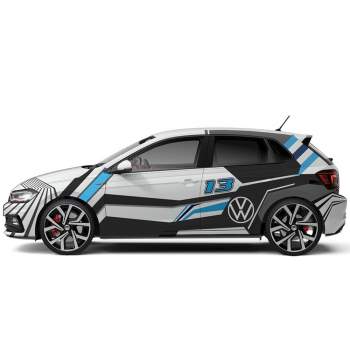 coche rotulado con vinilo fundición y vinilo de corte