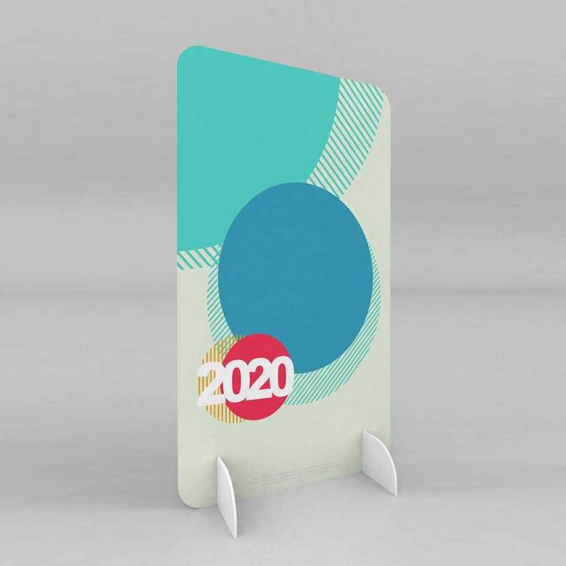 totem de carton pluma impreso