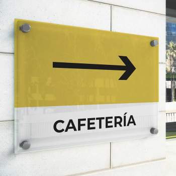 placa exterior impresa