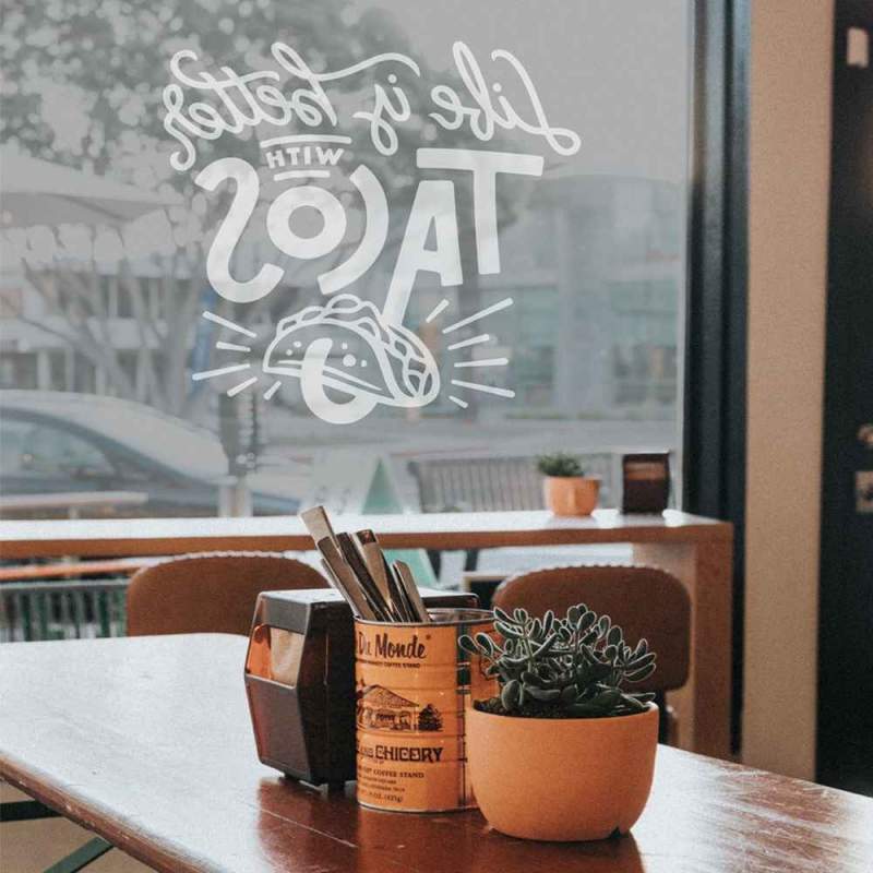 vinilo al ácido translúcido