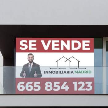 carteles baratos para inmobiliaria