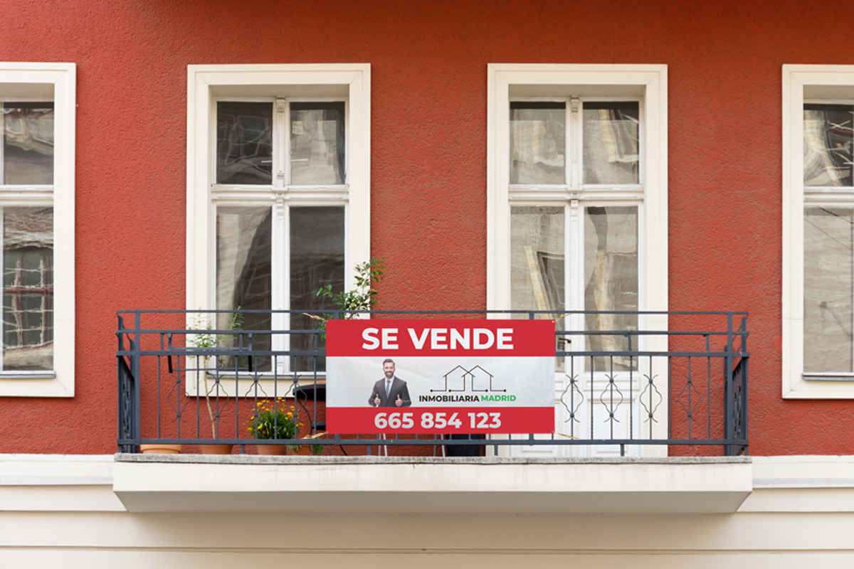 cartel inmobiliaria lona