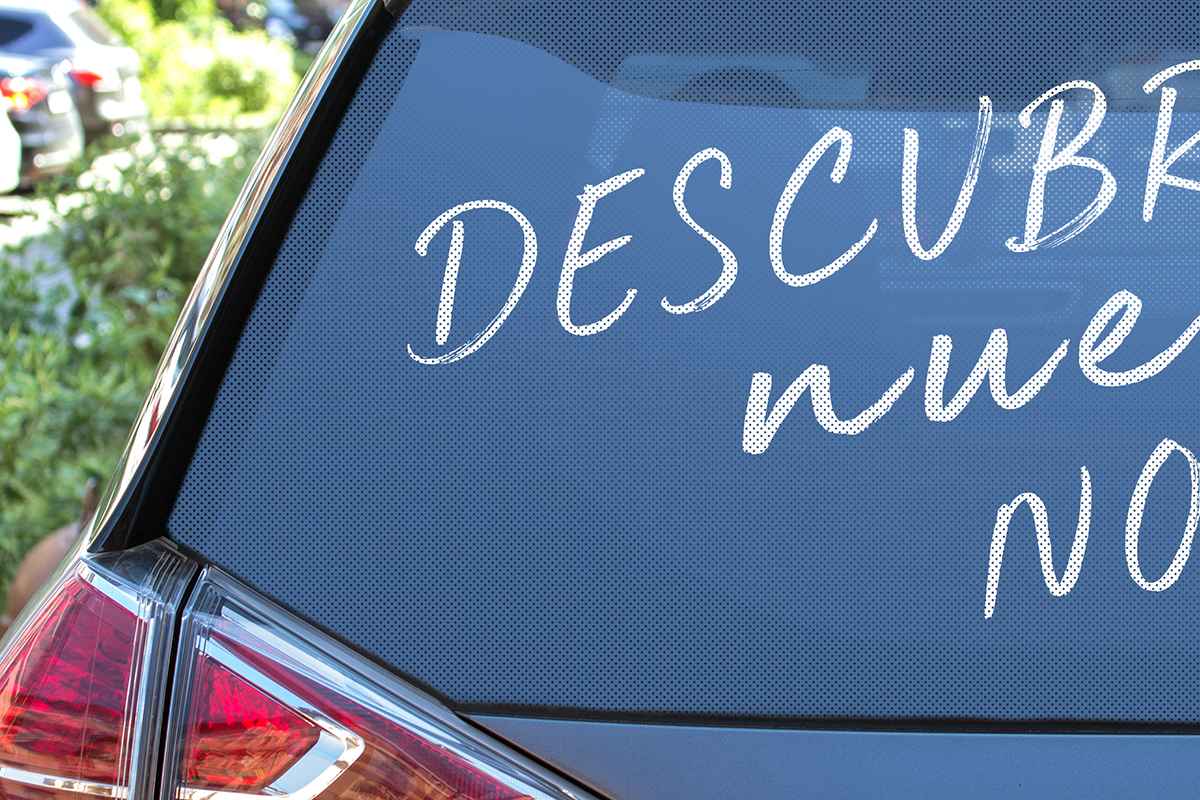 vinilo para cristales de coches