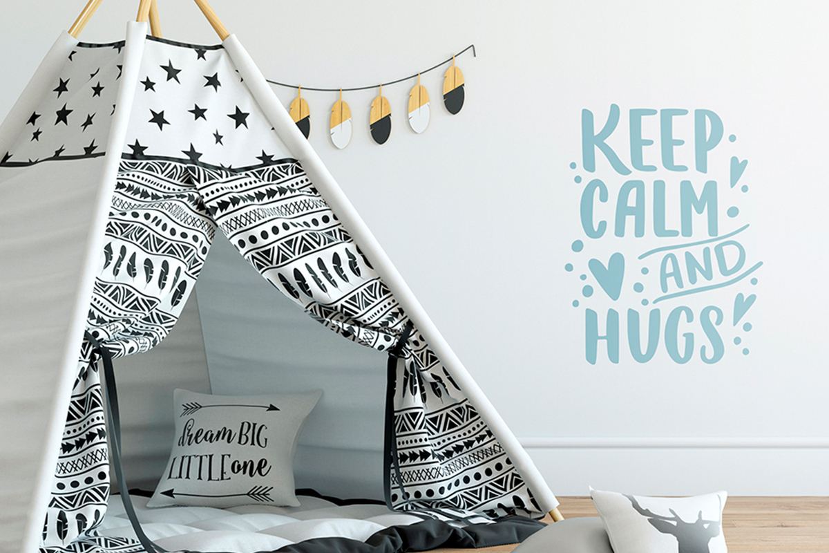 vinilo texto decorativo