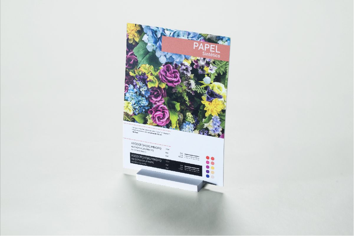 papel impermeable impreso